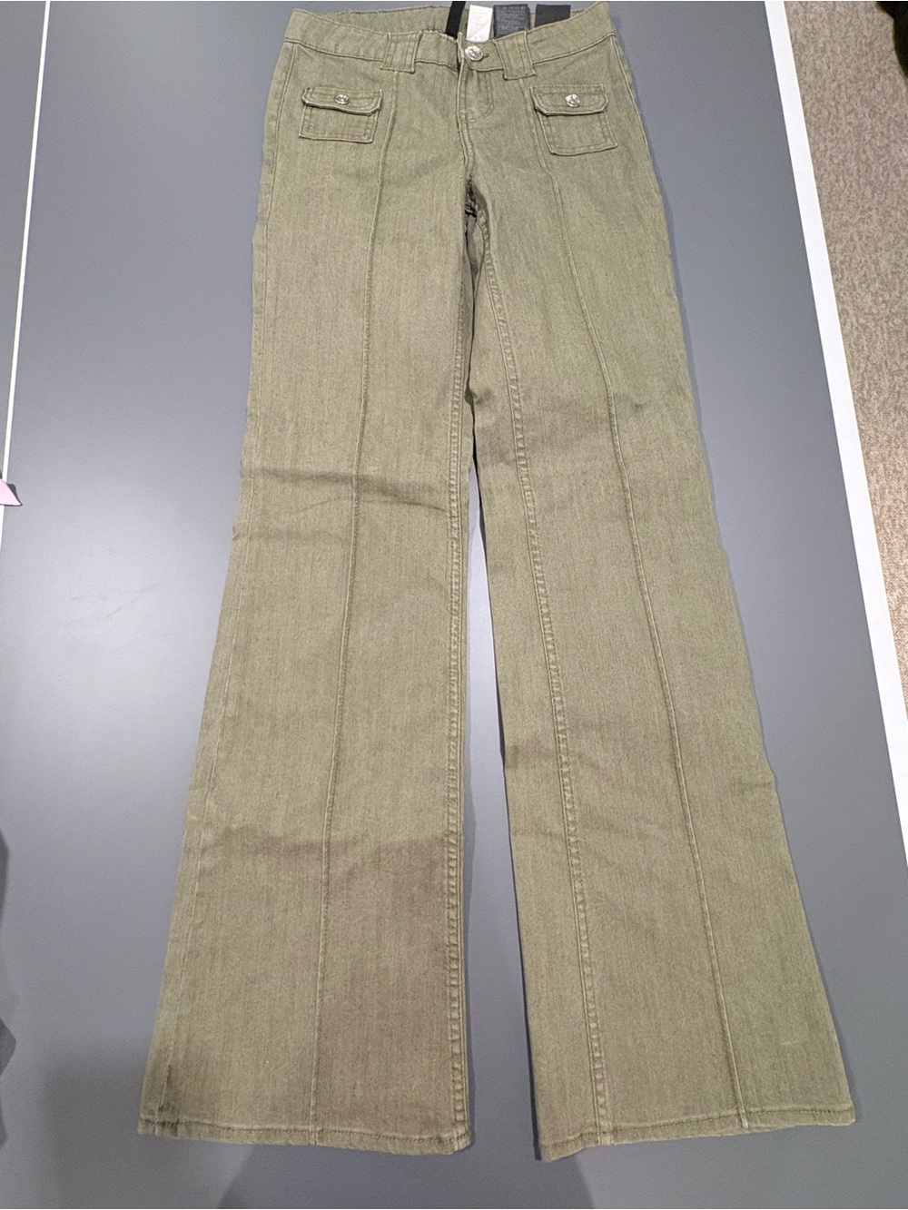 Divided Olive Green Wide-Leg Women’s Jeans